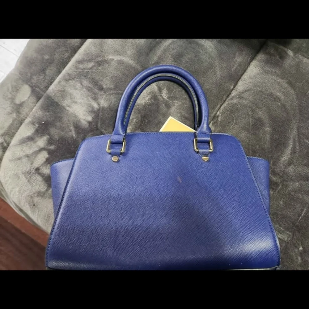 Michael Kors Royal Blue Satchel